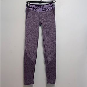 GYMSHARK FLEX LEGGINGS - PURPLE